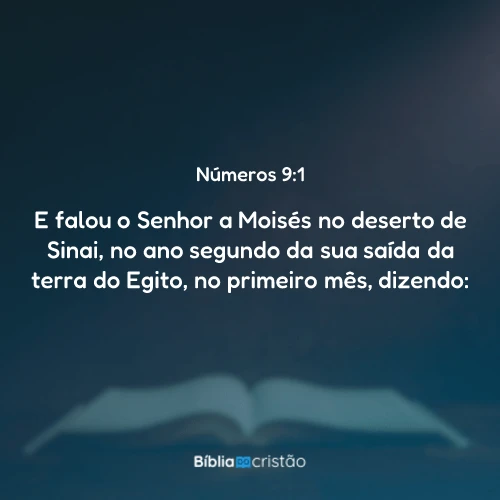 Números 9:1