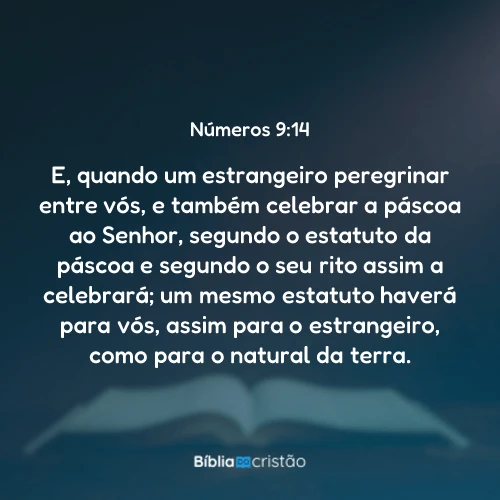 Números 9:14