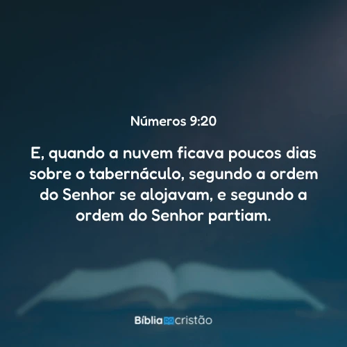 Números 9:20
