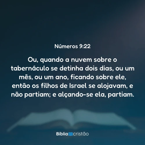 Números 9:22