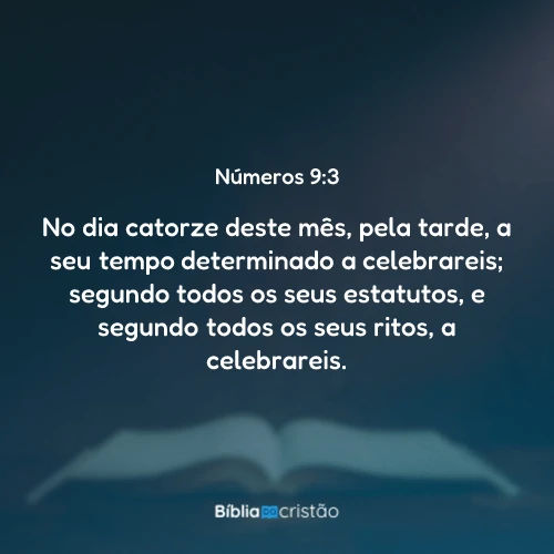 Números 9:3
