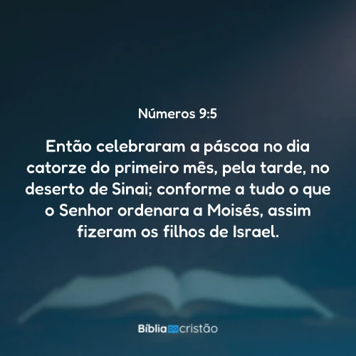 Números 9:5