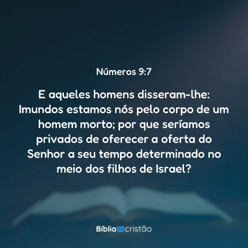 Números 9:7