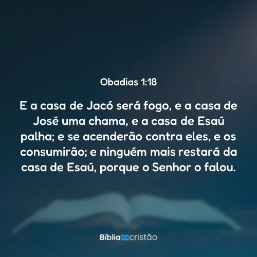 Obadias 1:18