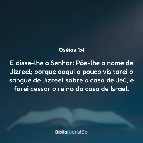 Oséias 1:4