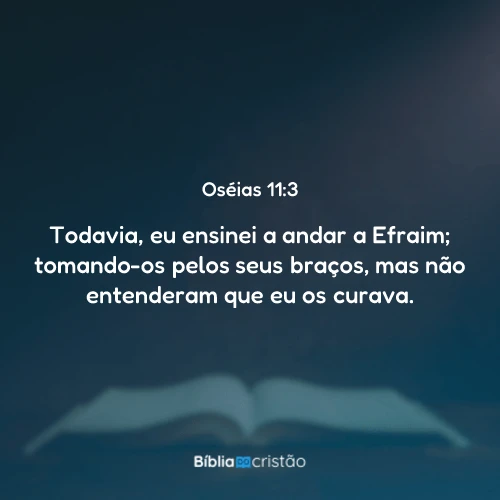 Oséias 11:3