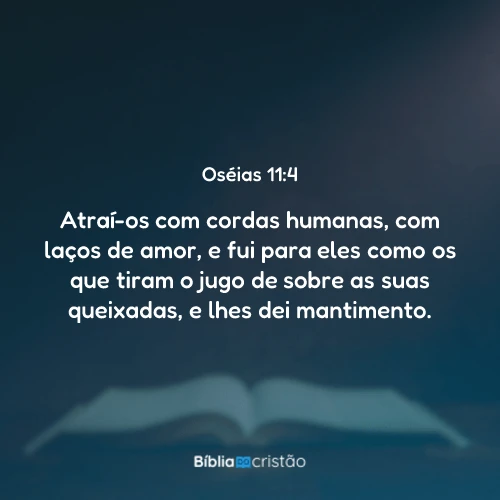 Oséias 11:4