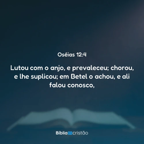 Oséias 12:4