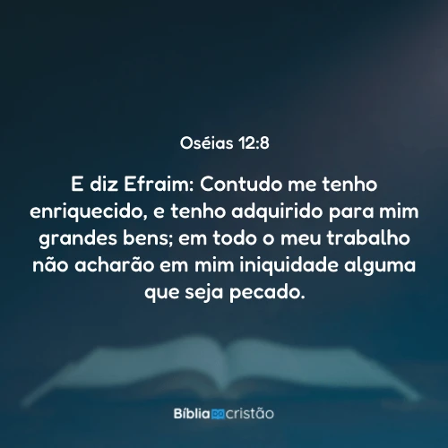 Oséias 12:8