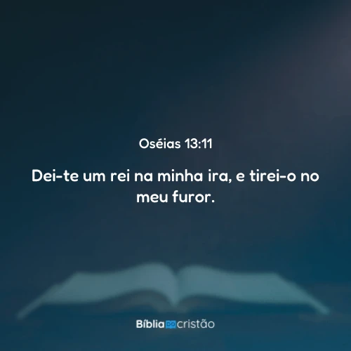 Oséias 13:11
