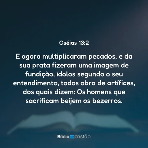 Oséias 13:2
