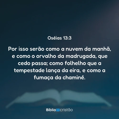 Oséias 13:3