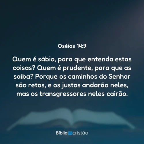Oséias 14:9