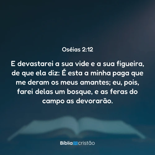 Oséias 2:12