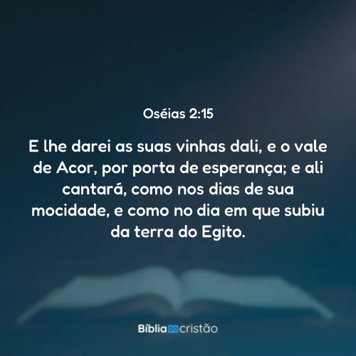 Oséias 2:15
