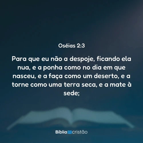 Oséias 2:3