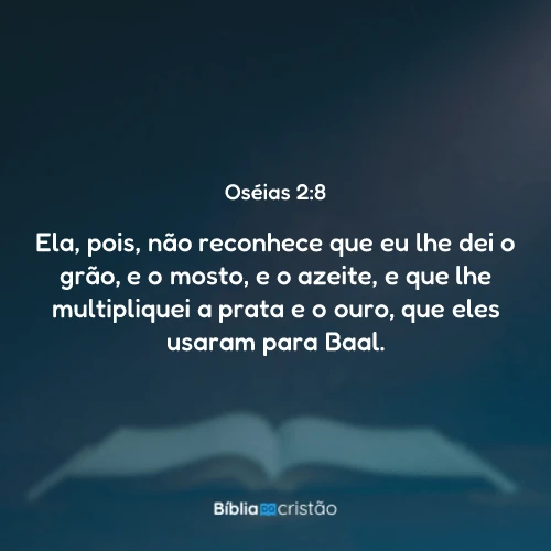 Oséias 2:8