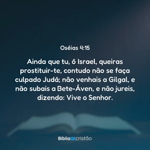 Oséias 4:15