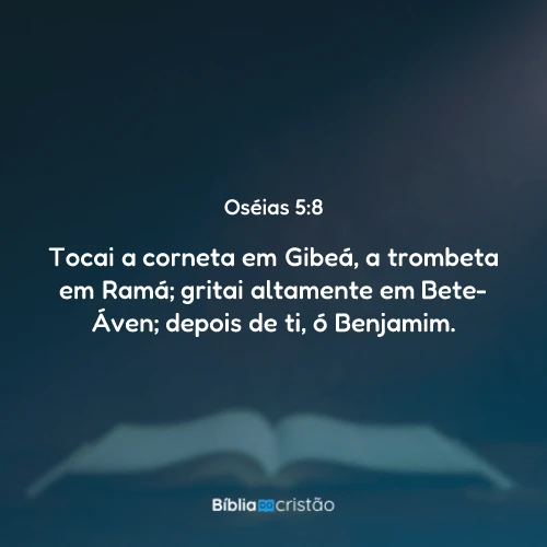 Oséias 5:8