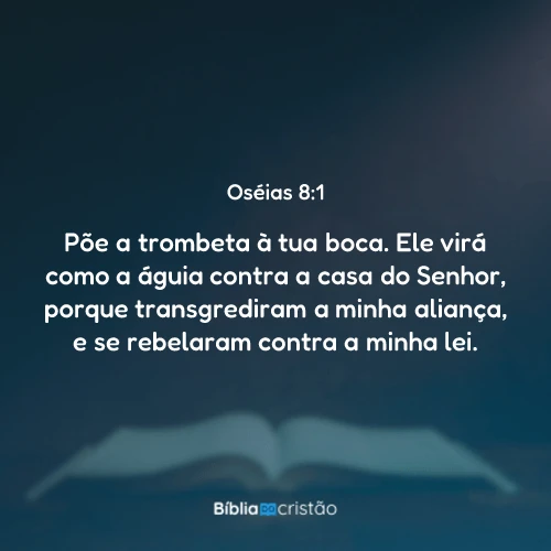 Oséias 8:1