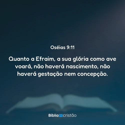 Oséias 9:11