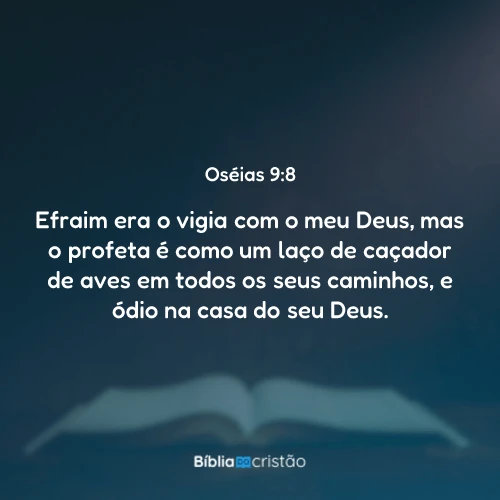 Oséias 9:8