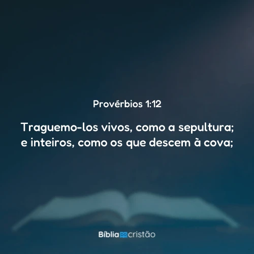 Provérbios 1:12