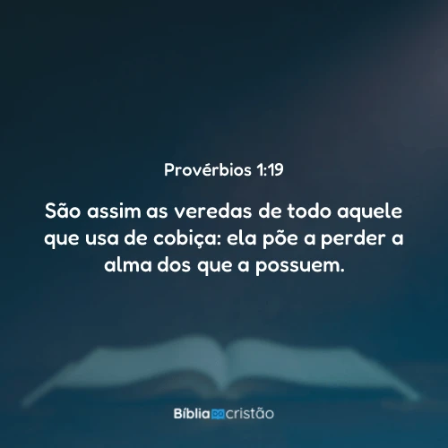 Provérbios 1:19