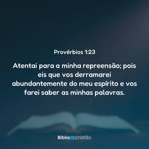 Provérbios 1:23