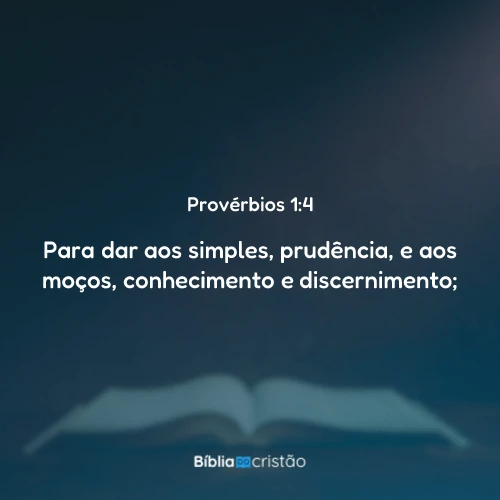 Provérbios 1:4