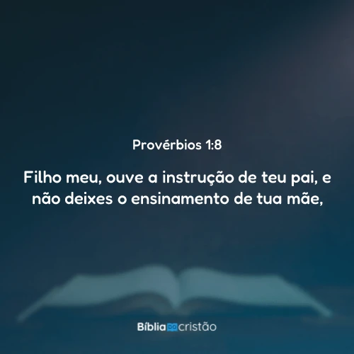 Provérbios 1:8