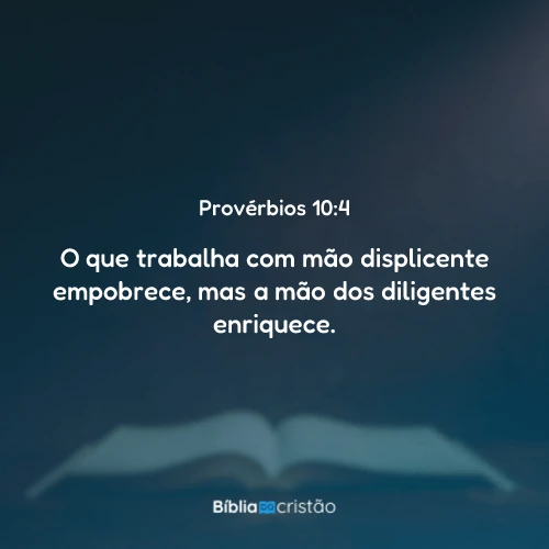 Provérbios 10:4