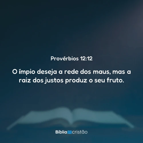 Provérbios 12:12