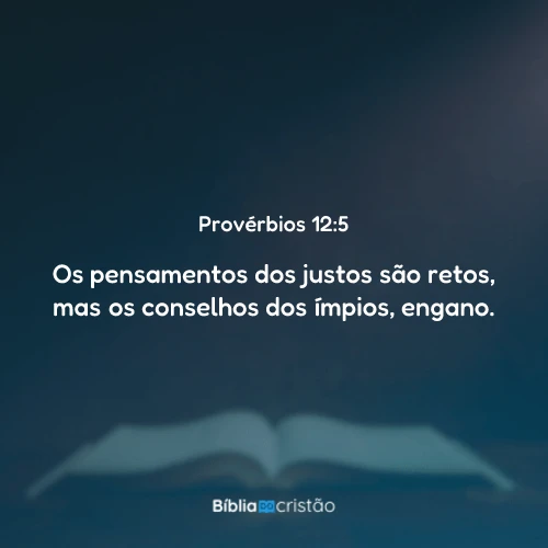 Provérbios 12:5