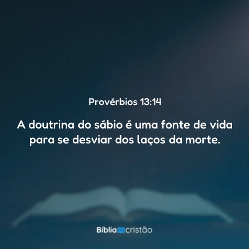 Provérbios 13:14