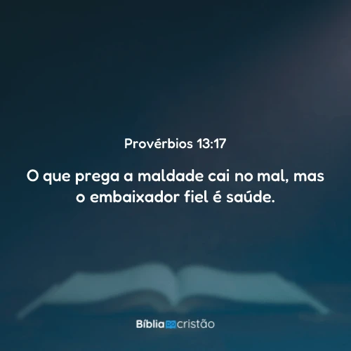 Provérbios 13:17