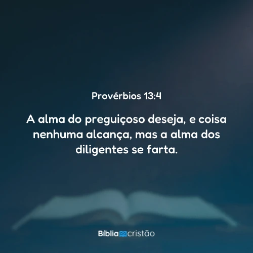 Provérbios 13:4