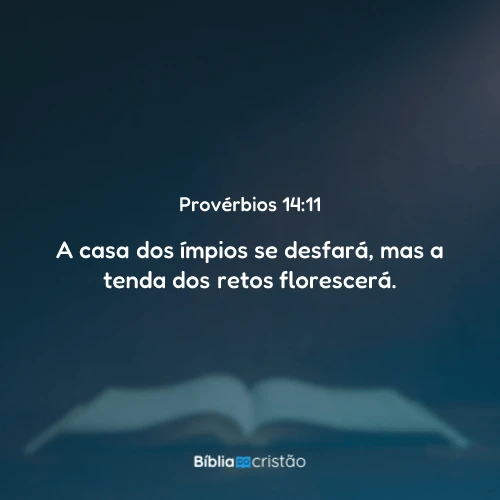 Provérbios 14:11