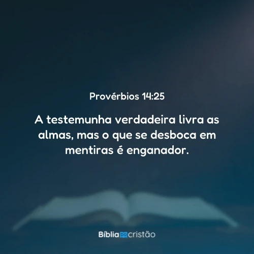 Provérbios 14:25