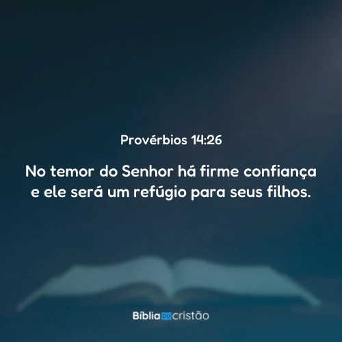 Provérbios 14:26