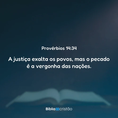 Provérbios 14:34