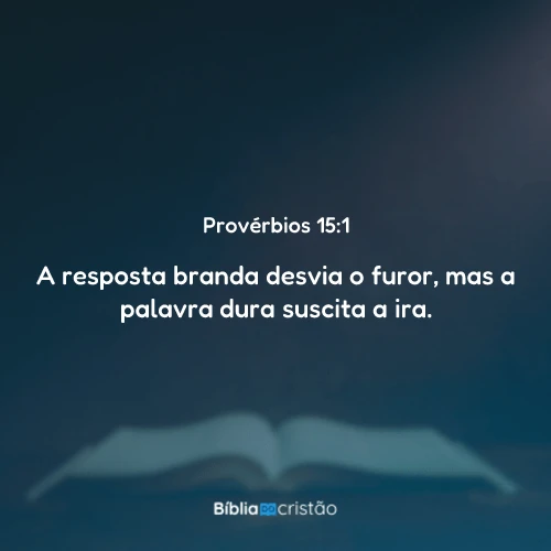 Provérbios 15:1
