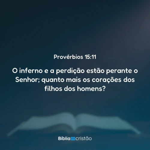 Provérbios 15:11