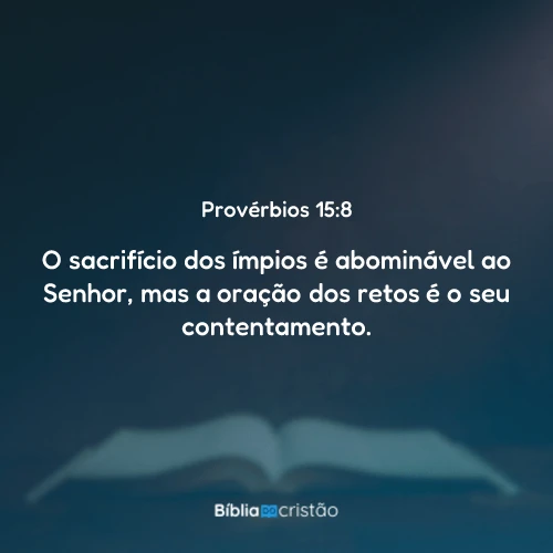 Provérbios 15:8