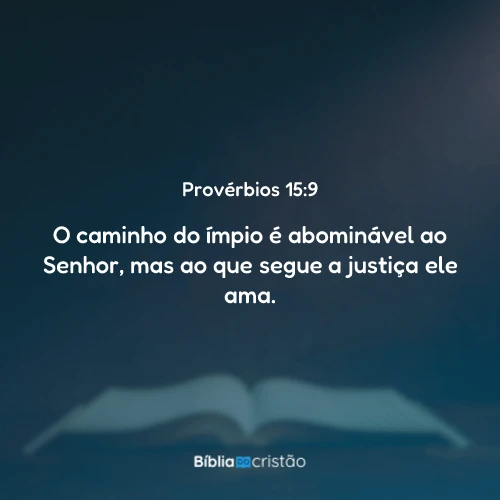 Provérbios 15:9