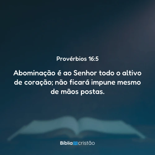 Provérbios 16:5
