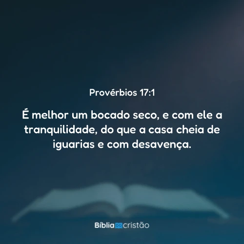 Provérbios 17:1