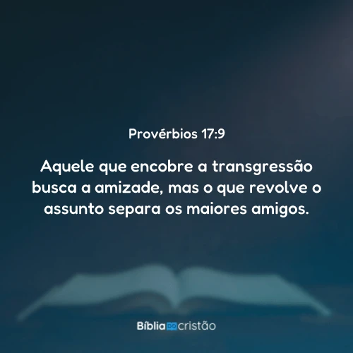 Provérbios 17:9