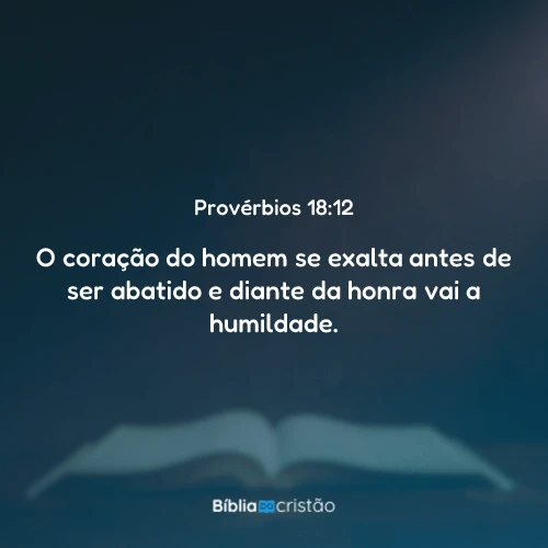 Provérbios 18:12