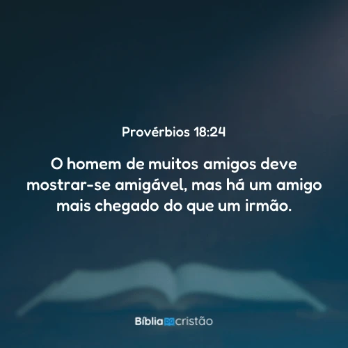 Provérbios 18:24